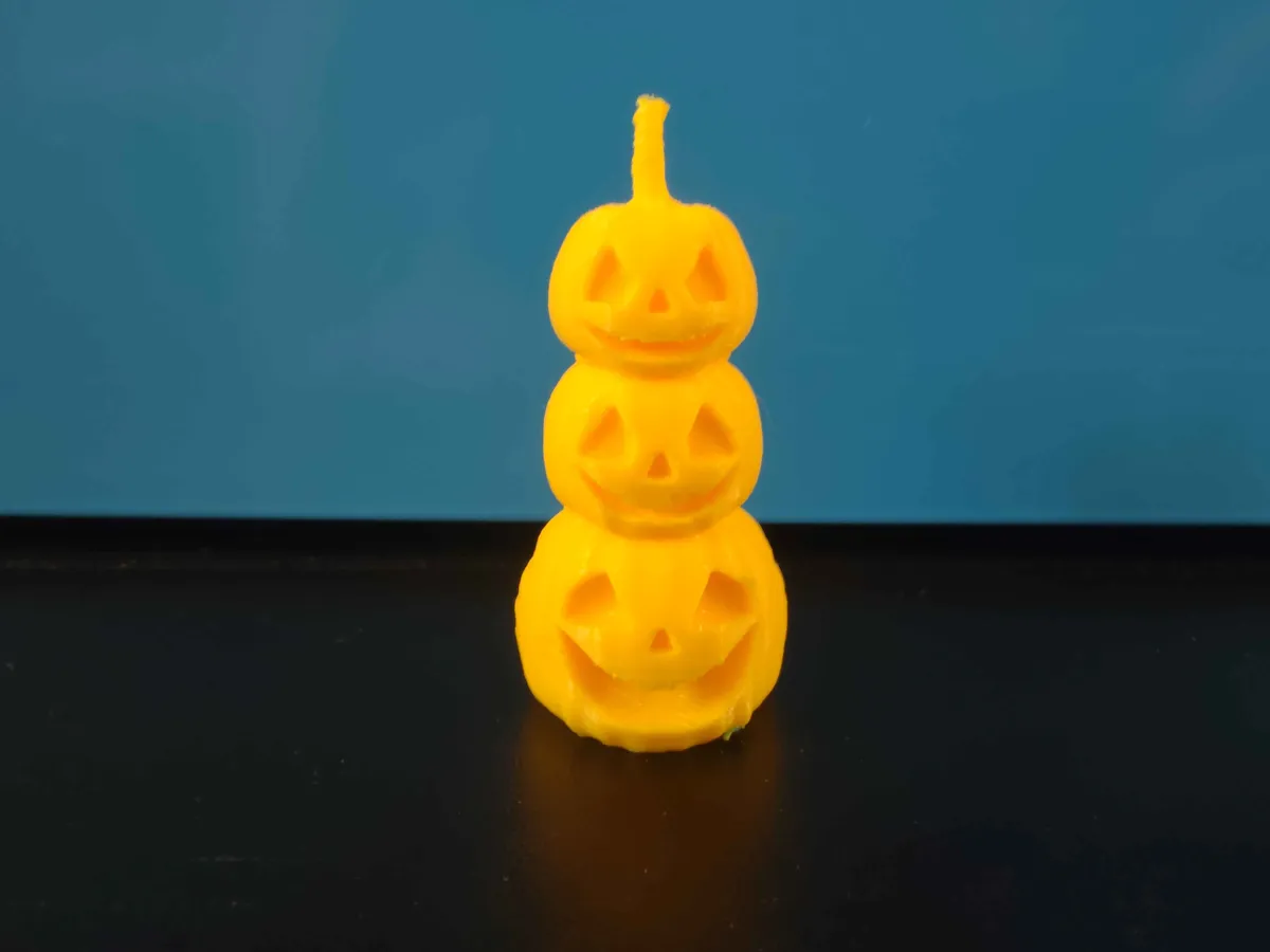Tour de citrouilles - decoration d'Halloween