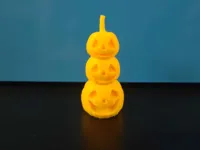 Tour de citrouilles - decoration d'Halloween — photo 1