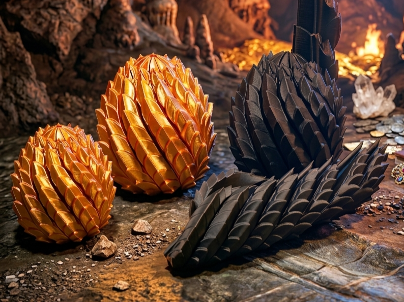 Twisted Spiral Dragon Egg