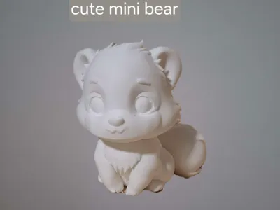 cute mini bear