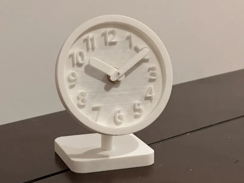 Minimalist Nordic Style Desk Clock (Kit-011)