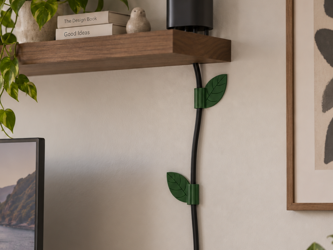 Leaf Wall Cable Organizer - 1