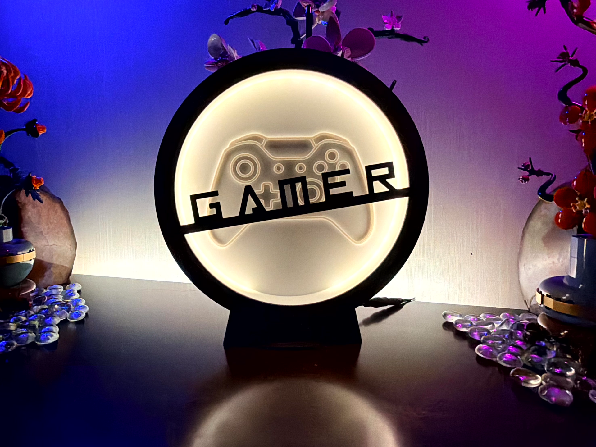 LED Ring Lamp | Gamer | Controller
