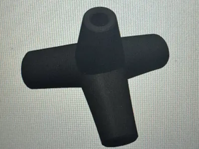 Aquarium Tetrapod with Top Hole