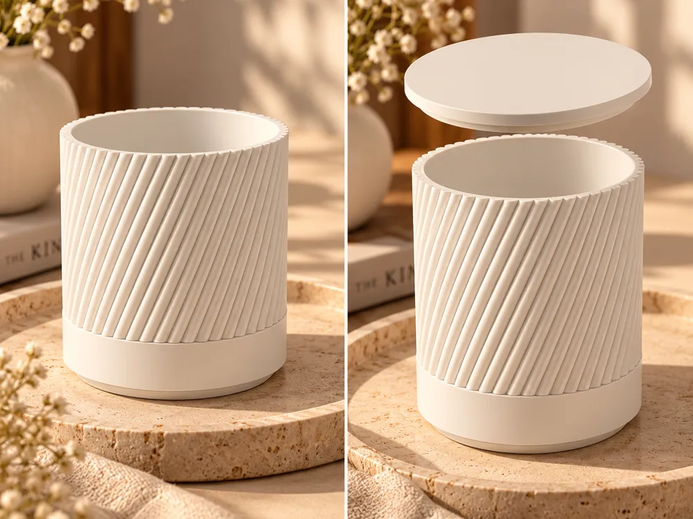 Minimalist Storage Jars & Containers - Free 3D Print Model - MakerWorld