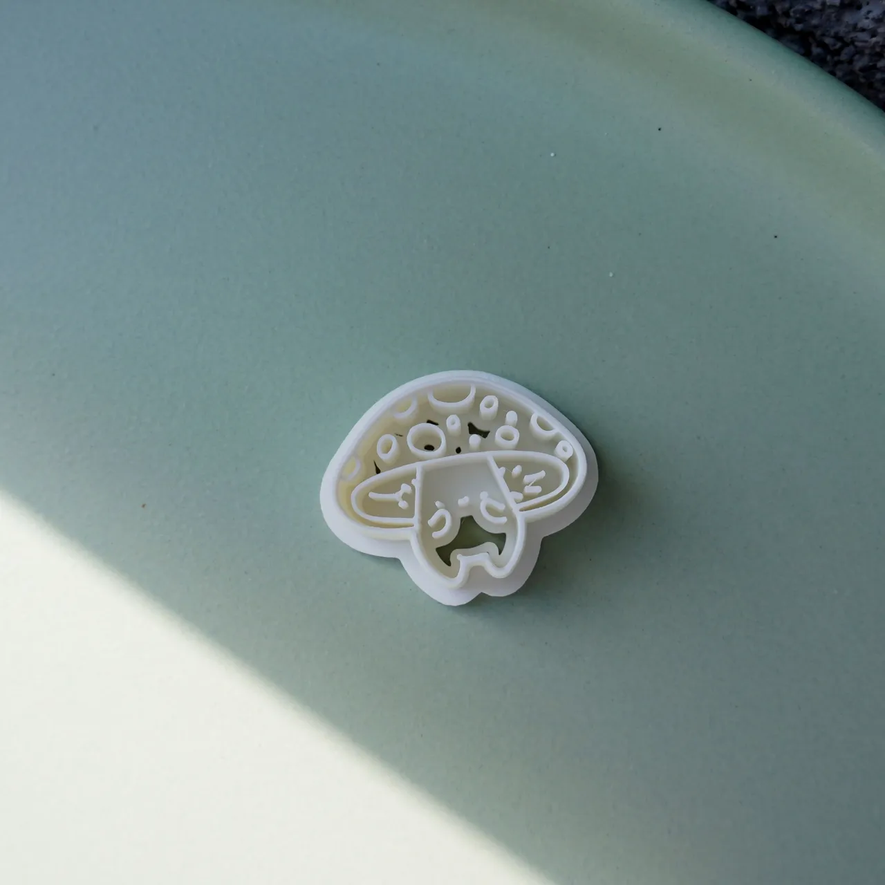 Mushroom Polymer Clay Cutter Earrings Necklaces view 2