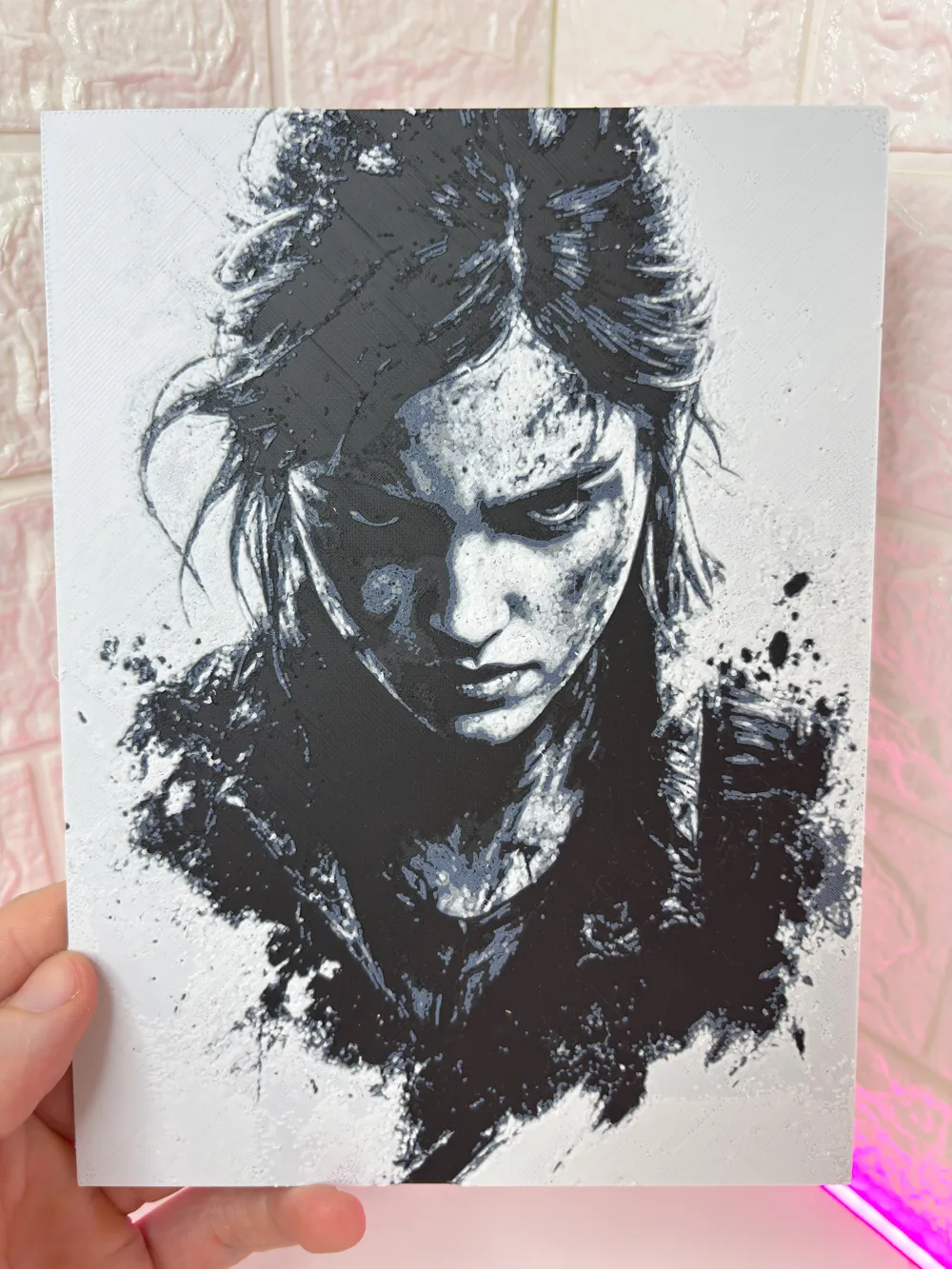 Ellie The Last Of Us Parte 2 Hueforge by JC Taller MakerWorld: Download ...