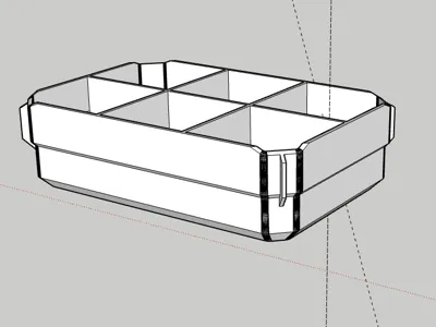 NoviPro - Storage Bin Top Part