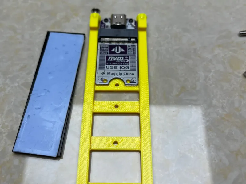 M2接口SSD主控9210C移动固态硬盘JMS583转接板托架auiu家pcba板