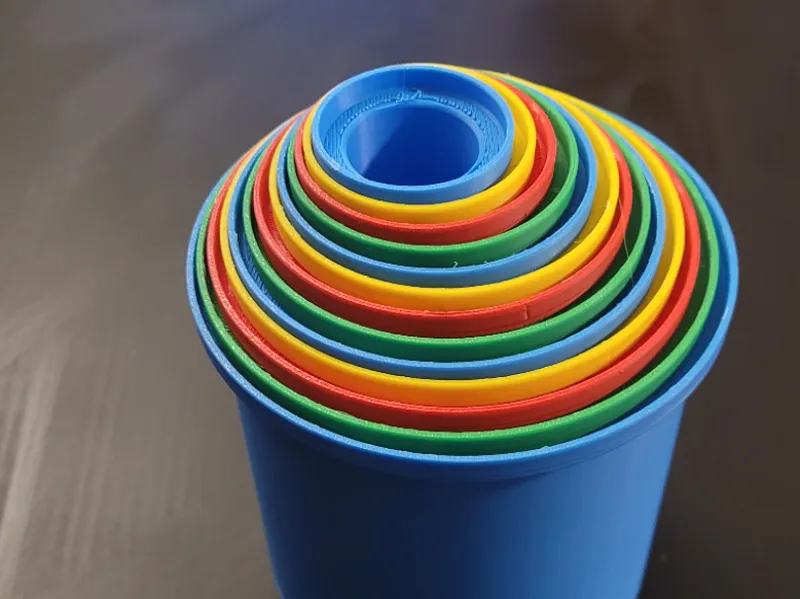 Stapelbecher mit KnowHow