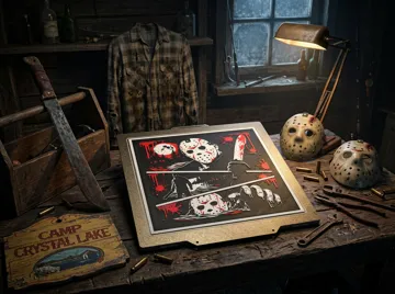 Cuadro decorativo en 3D: Jason Voorhees Storyboard Wall Art — vista de referencia 5