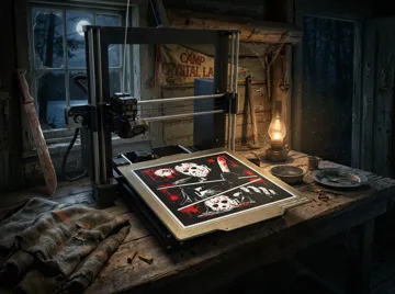 Cuadro decorativo en 3D: Jason Voorhees Storyboard Wall Art — vista de referencia 4