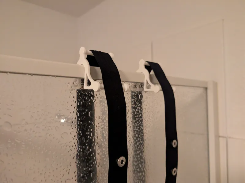 Heart rate strap drier