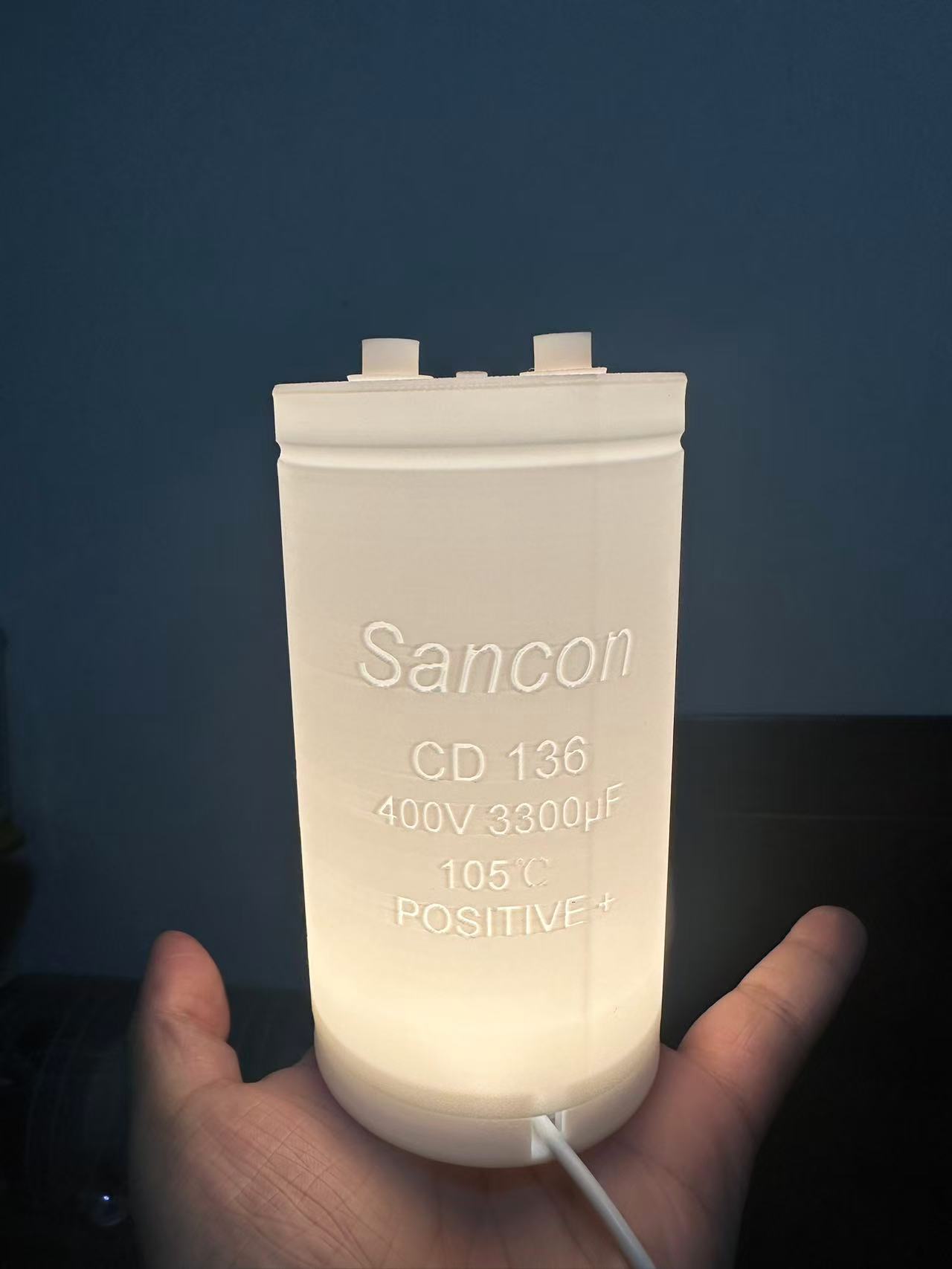 Miniatura 5 do modelo 3D 贴片电解电容收纳盒