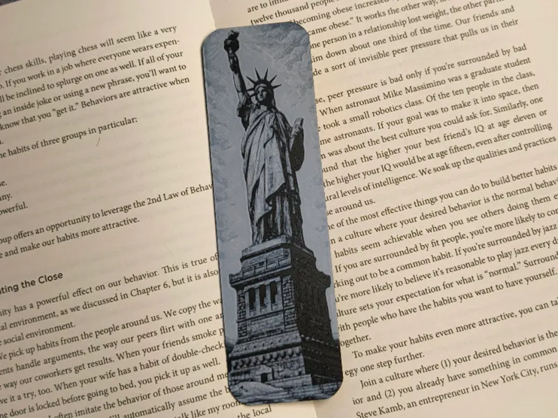 Statue of Liberty Bookmark