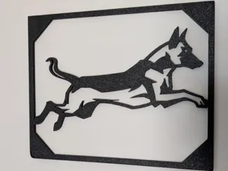 Malinois Dog Wall Art