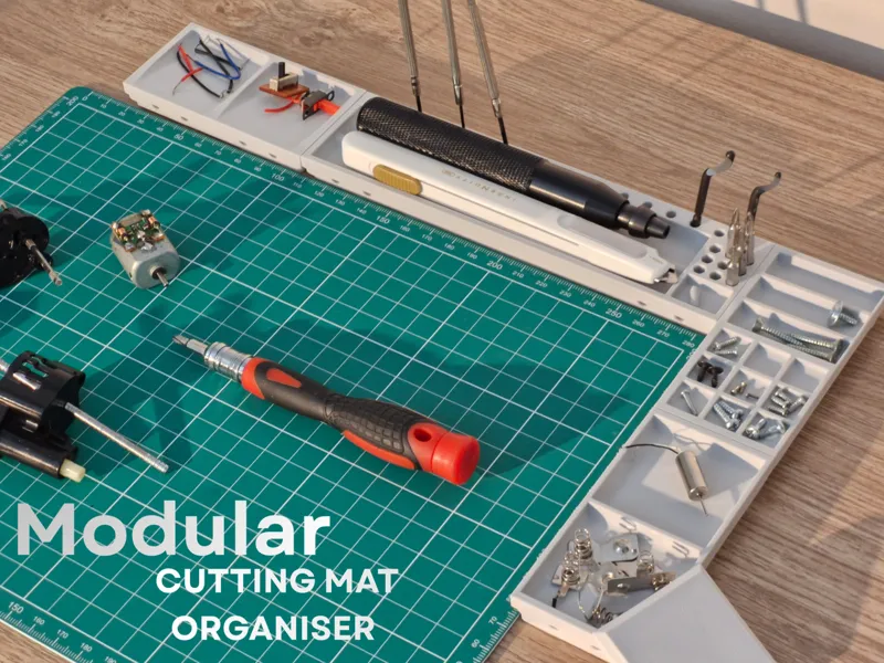 Modular Cutting Mat Organiser