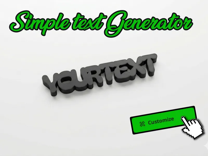 Simple Text Generator