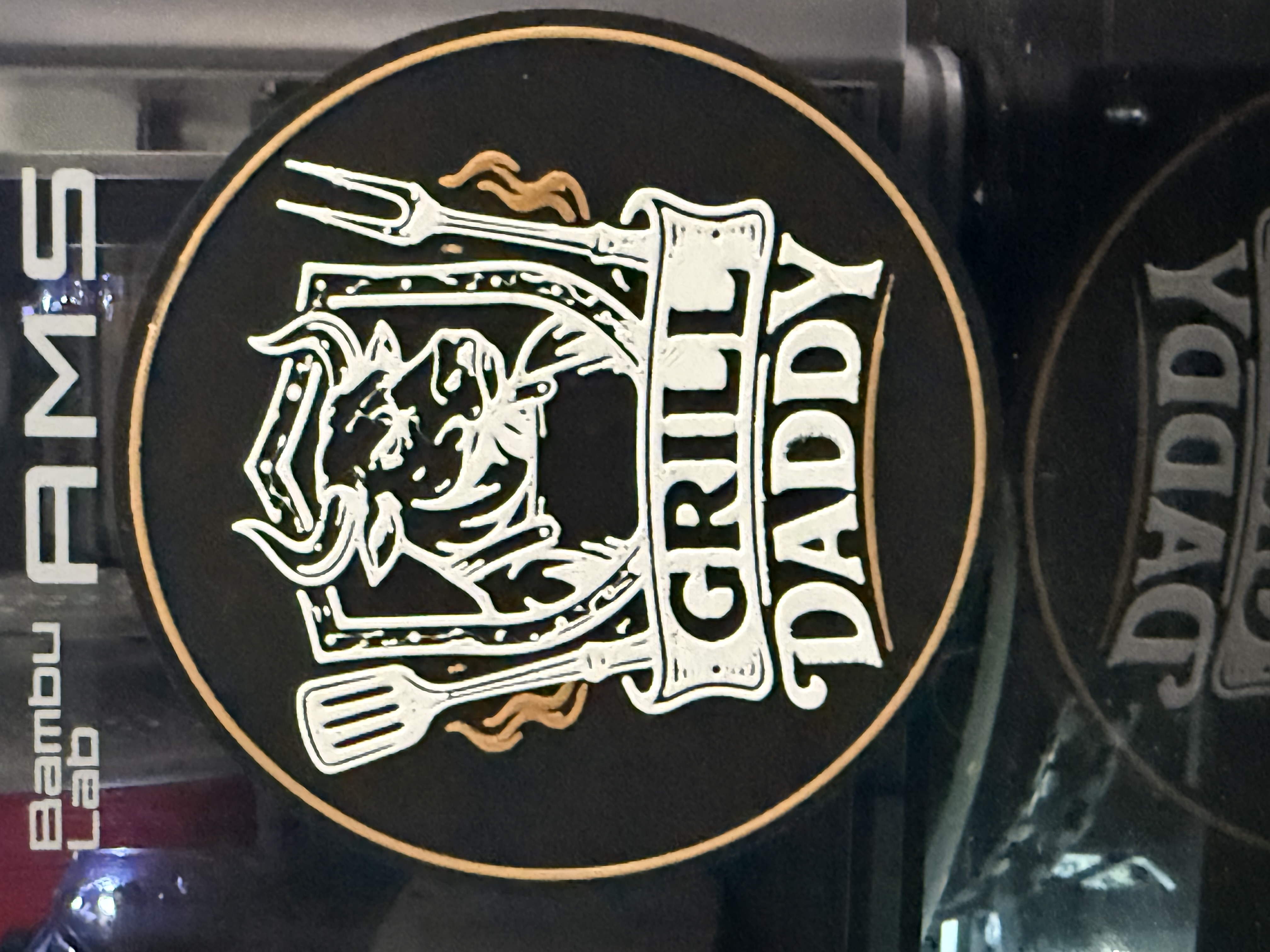 Miniatura 4 do modelo 3D GRILL DADDY COASTER SET 