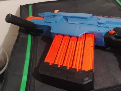 angled nerf grip