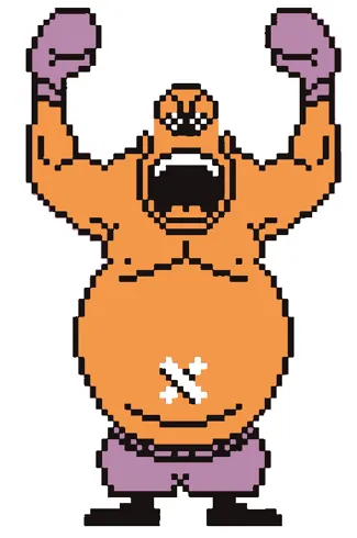 King Hippo Punchout NES