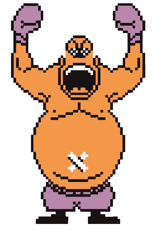 King Hippo Punchout NES 
