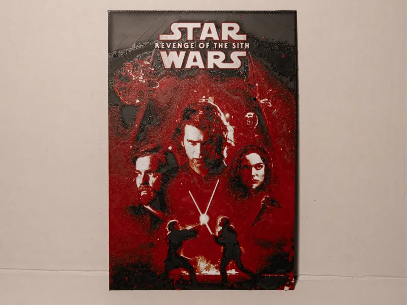 Star Wars Revenge Of The Sith Hueforge Poster