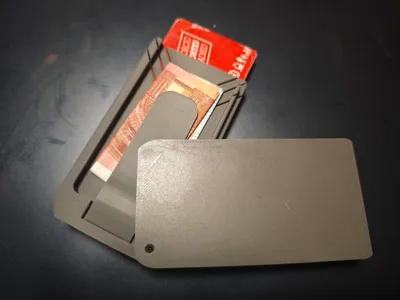 Sliding Wallet 6 cards and money clip