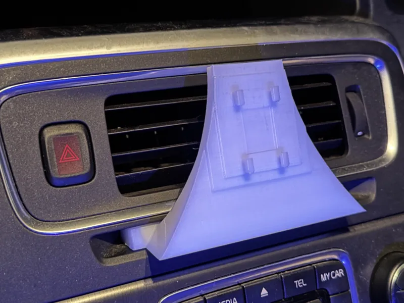 Volvo V60 screen holder