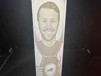 Buffalo Bills Josh Allen Prayer Candle 2