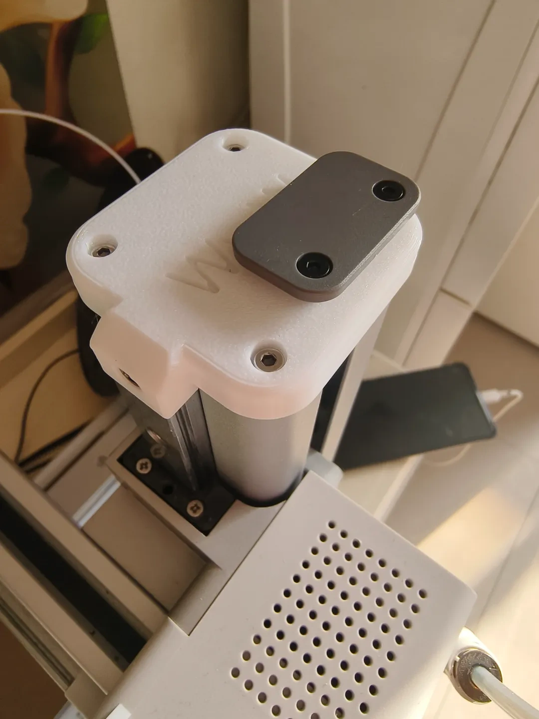 Miniatura 1 do modelo 3D A1Mini置顶料架