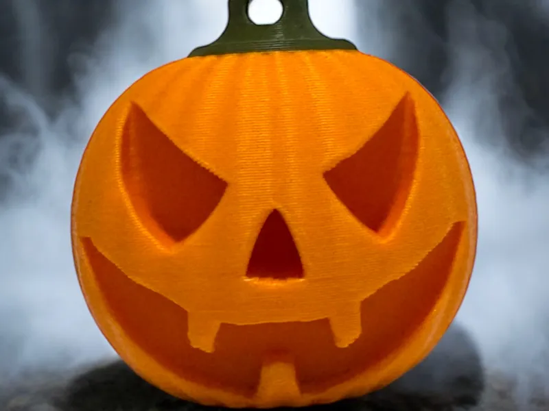 Jack-O-Lantern Keychain