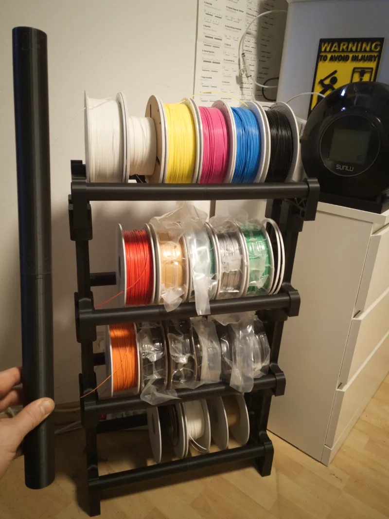 Spool Rack - Pipe & Connector
