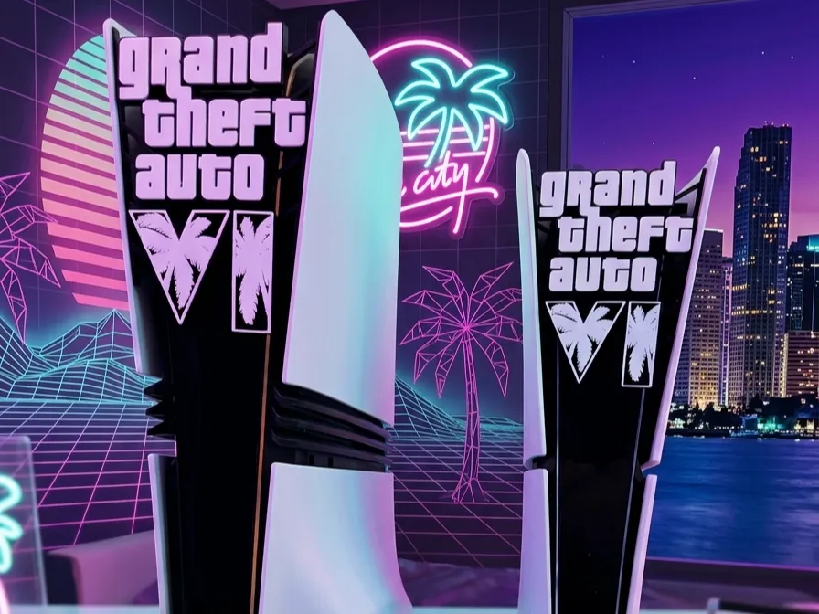 GTA 6 Logo Faceplates for PS5 - NO AMS - Free 3D Print Model - MakerWorld