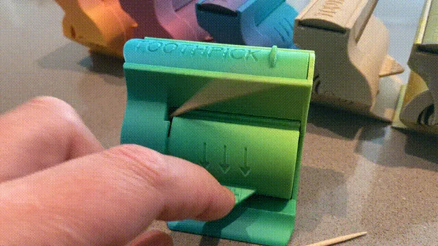 Toothpick Dispenser - Print in Place - No Supports