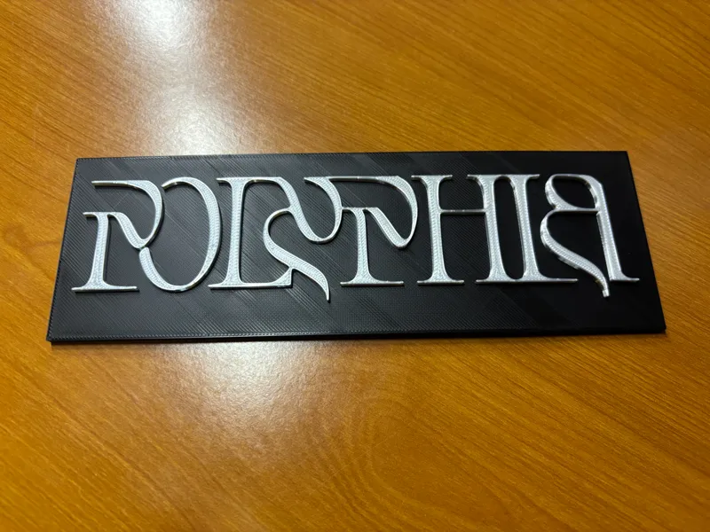 Polyphia LOGO sign