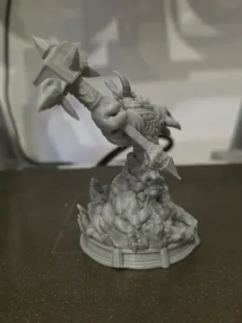 Figura decorativa: Ragnaros the Firelord – Sulfuras Wielder — vista de referencia 4