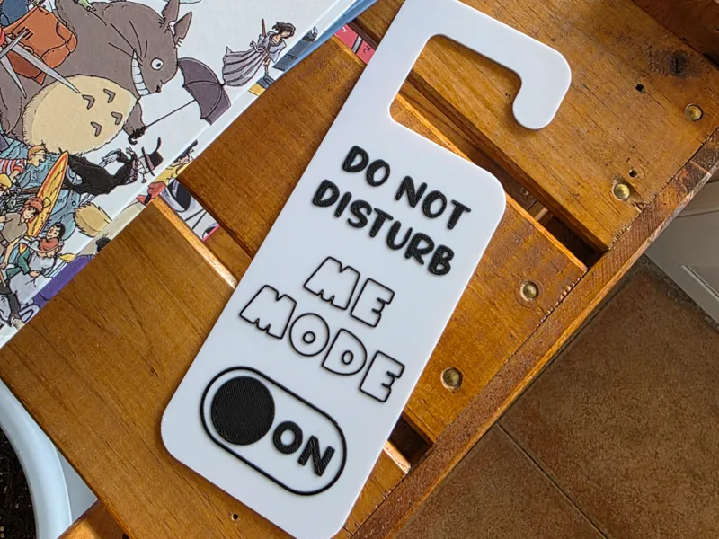 Colgador Puerta No Disturb