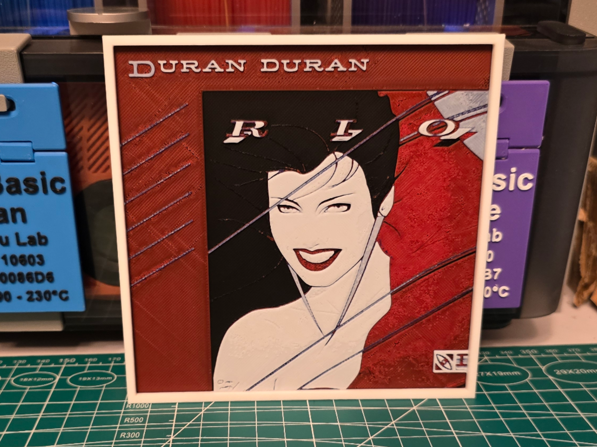 Duran Duran "Rio" Album - Hueforge Art