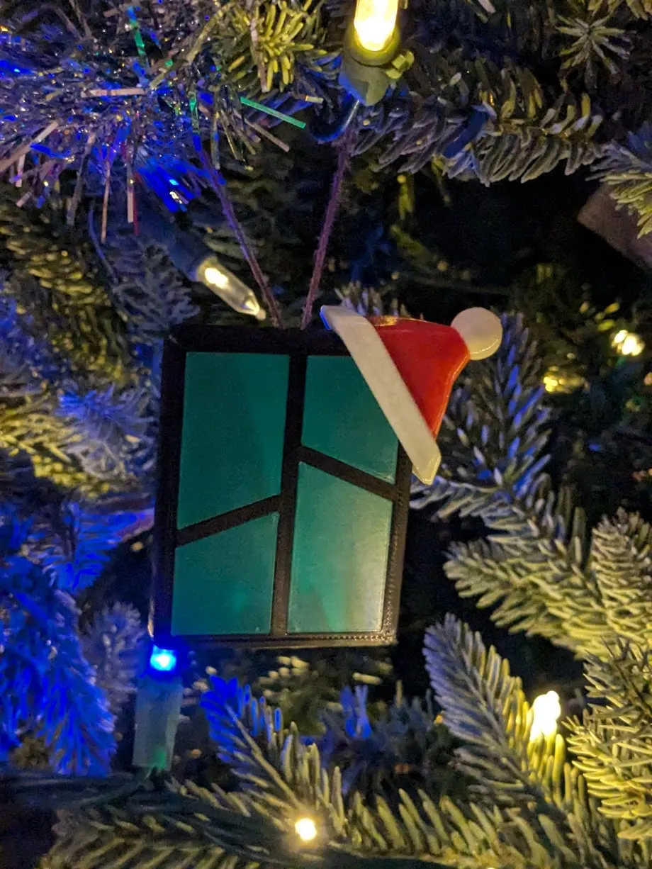 Bambu Logo Christmas Ornament - Free 3D Print Model - MakerWorld