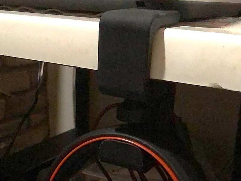 Under-Desk Headphone Holder