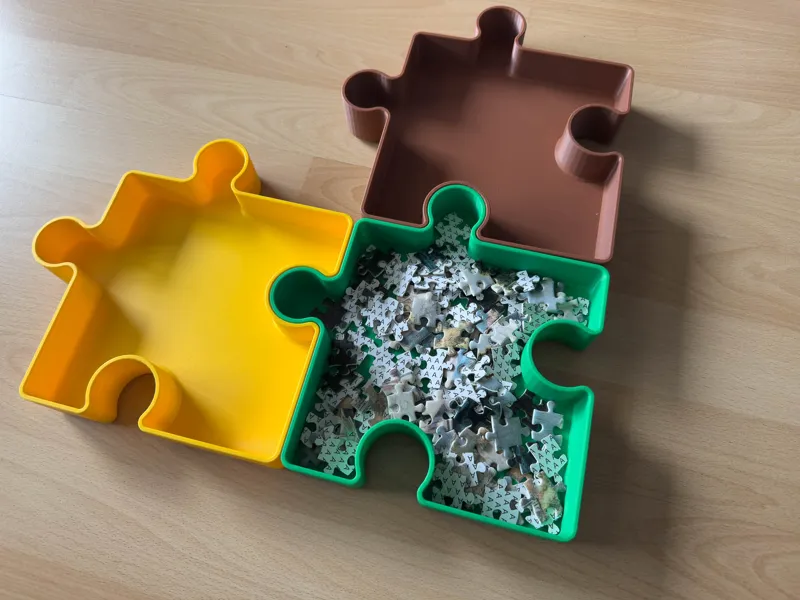Stackable puzzle box