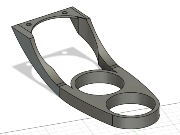 99-04 Mustang Dual Catch Can Bracket