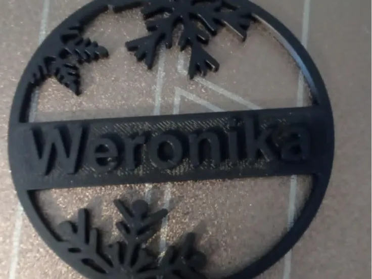 Christmas Ornament With customizable Name