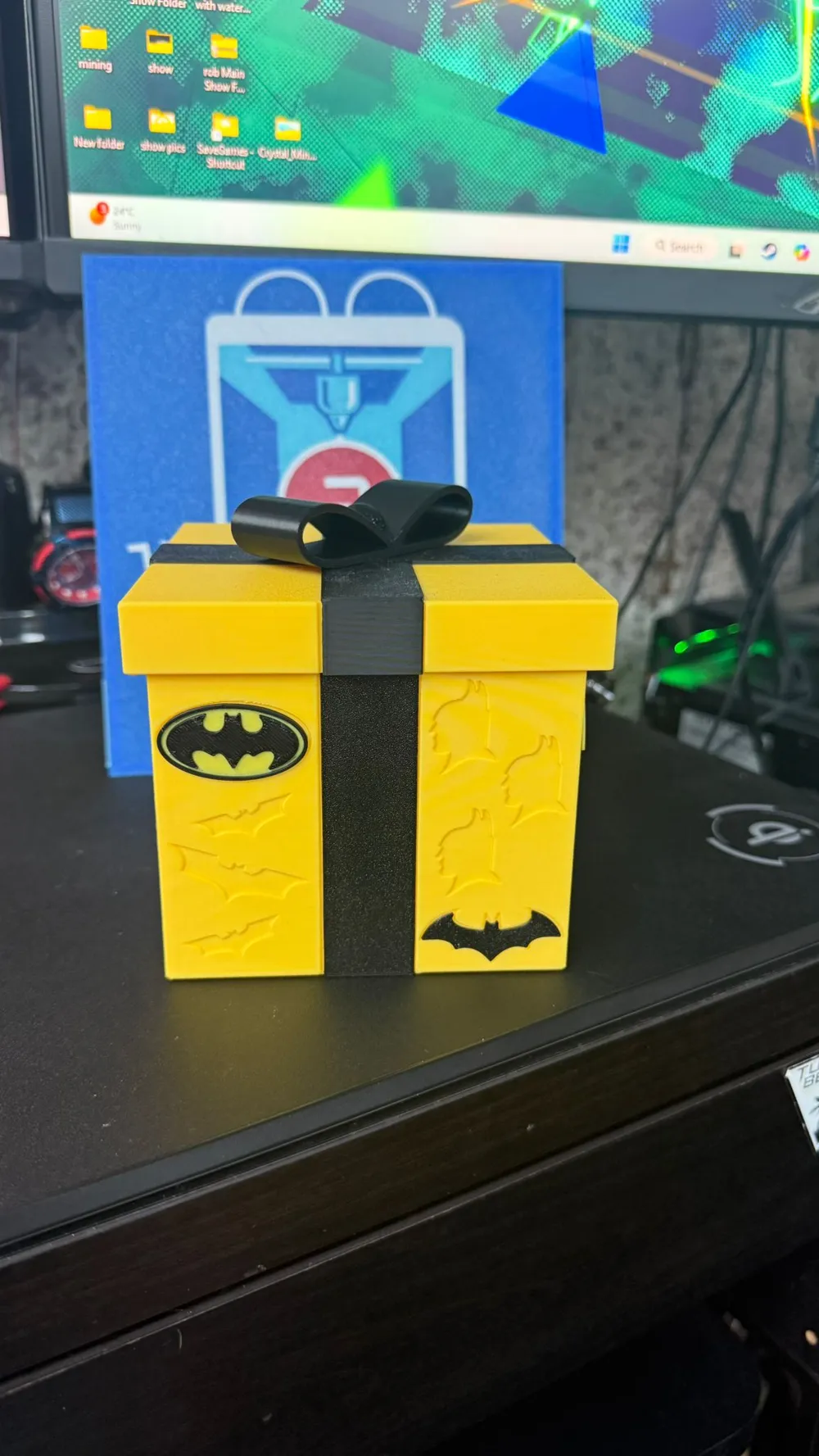 Batman Gift Box - Free 3D Print Model - MakerWorld