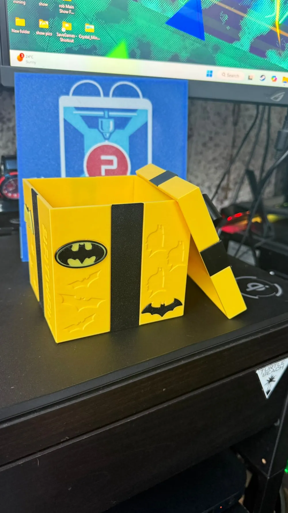 Batman Gift Box - Free 3D Print Model - MakerWorld
