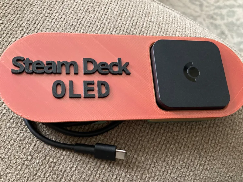 Steam Deck Charger Organizer