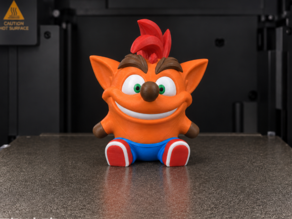 Crash Bandicoot Sprite Fortnite – Cute 3D Figure - 1