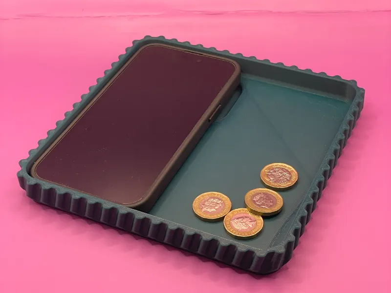 Phone and coin tray - Catch all saver / organizer