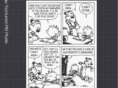 Calvin and Hobbes - Math Homework